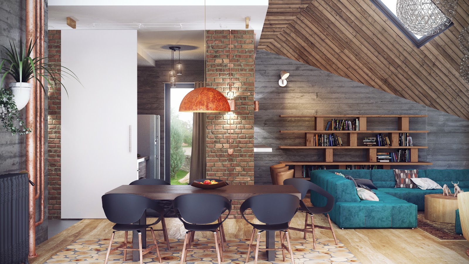 Současné, moderní trendy obývacích pokojů